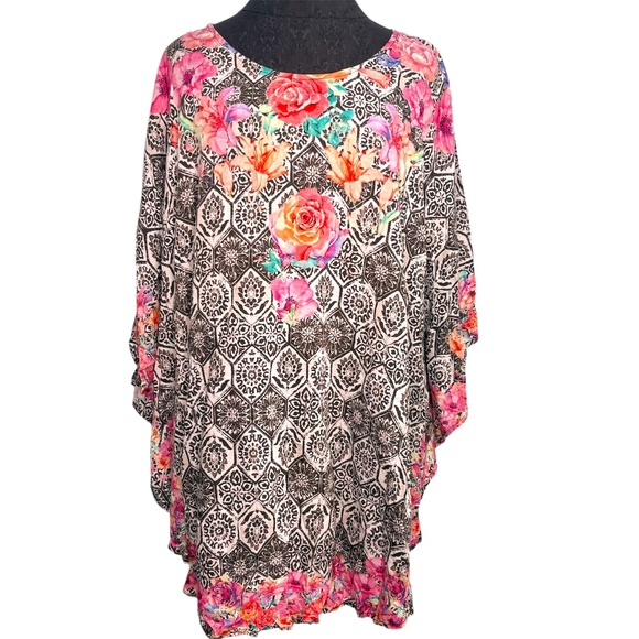 Tolani Collection Plus SIze Blouse - Picture 1 of 10